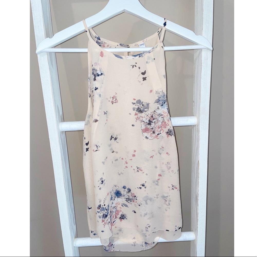 Gentle Fawn floral chiffon blouse